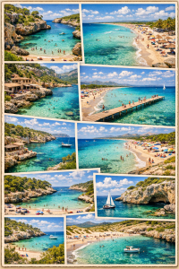 ErlebnisQuiz Mallorca: Die schönsten Strände der Insel – entdecken, erleben, erspüren